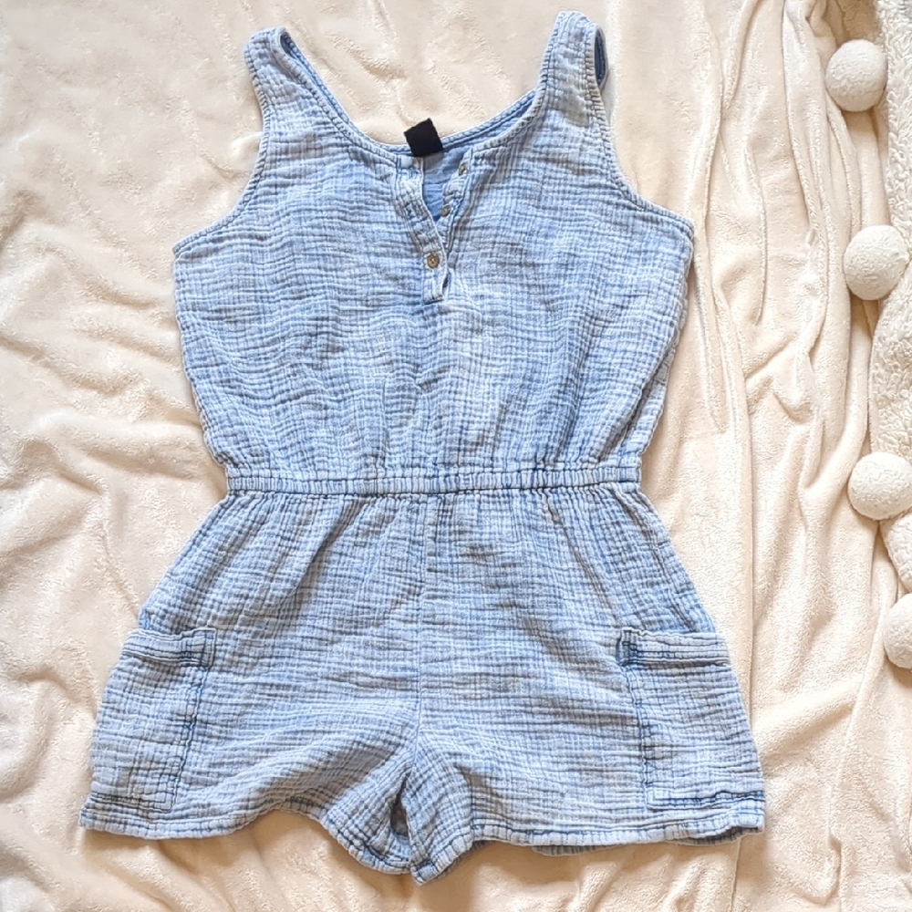 GAP Light Blue Kids Romper